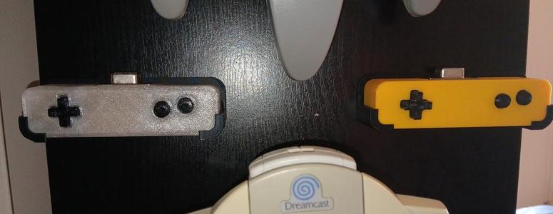 Commodore / Atari / Compatibles - 9-pin DIY Game Controller - Wallmount