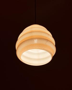 Toro Pendant Lamp - Spiral Lampshade