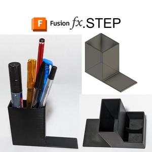 Pencil pot bookend