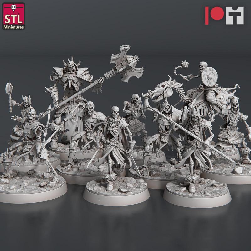 Skeletons Set - Modular