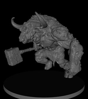 Arcane Animus AI series - Minotauron with Hammer