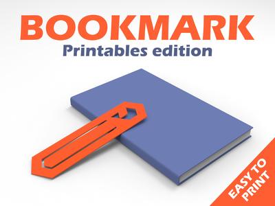 PRINTABLES BOOKMARK  - BOOKMARKED - (Printables merch)