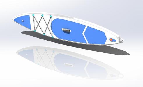 SUP board big keychain