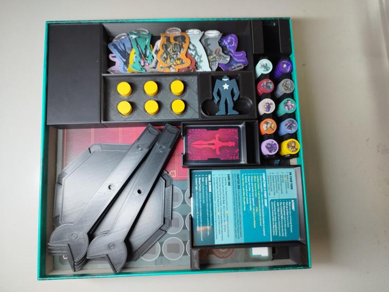 In Too Deep Complete Boardgame Token Tray System - Retail version