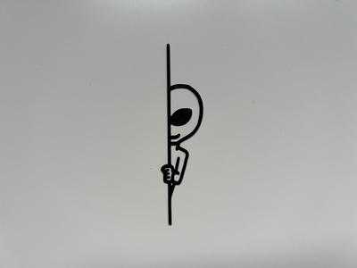 Alien Wall Art #2