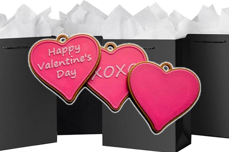 Valentine's Day Cookie Gift Tags Customizable