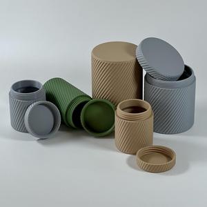 Storage Container Organizer Boxes with Screw Cap in 4 Sizes