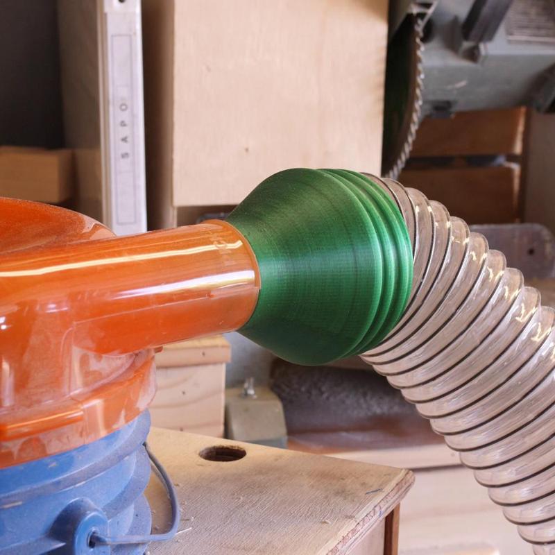 4" Hose to 2" Dust Collector Adaptor
