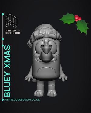 Bluey xmas - Fan Art
