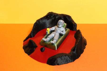 Rock Golem's Tropical Vacation