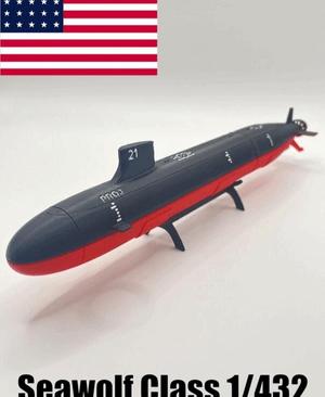 Seawolf Class Submarine 1/432 / Military Nuclear Navy USA US Model 3d printing Replica