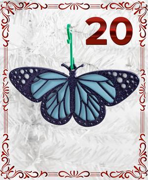 Butterfly Ornament - Christmas Day 20