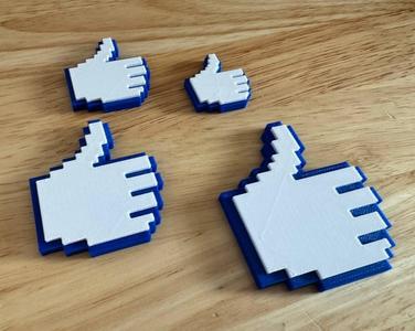 8-Bit Thumbs Up/Like - Fridge Magnet (Hot-Swap, Multi-Color) | Decoration For Whiteboard, Refrigerator, Locker, Cabinet | Home & Kitchen Essential, Classroom Office Supplies |