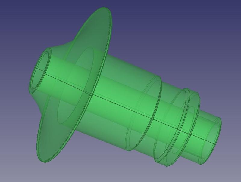 volcano vape mouthpiece Volcano Easy Valve Mouthpiece freecad