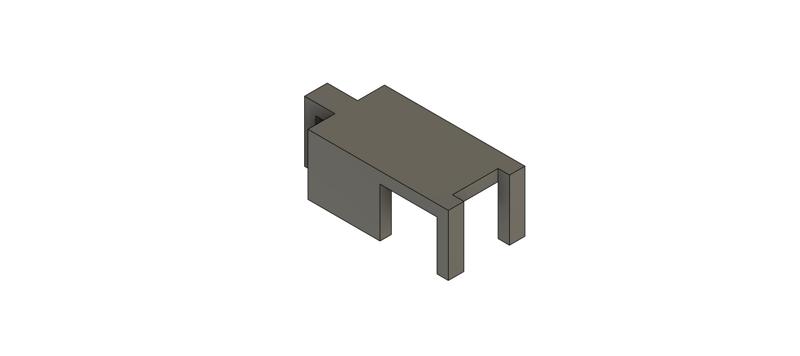 Mini vaccum pump support