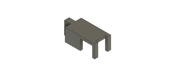 Mini vaccum pump support
