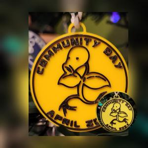 Pokemon Go Community Day #85 coin - Bellsprout Ornament