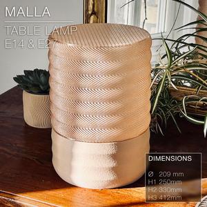 MALLA | Woven Table Lamp E14/26/27