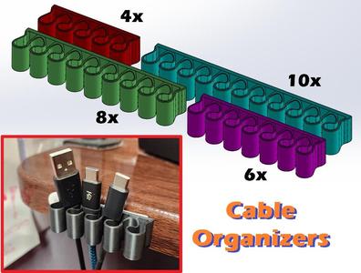 #0195 Charging Cable Organizer [Multiple Sizes]