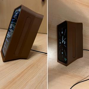 iPhone 13/14/15 + Case - Vertical and Horizontal Orientation - Standby Mode Dock Alarm Clock