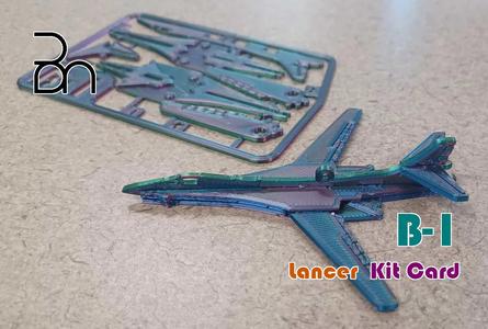 B-1 Aircraft Kit Card