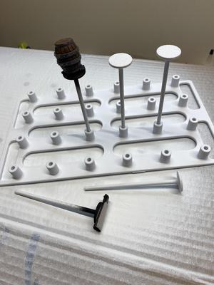 Painting sticks and rack for Minatures