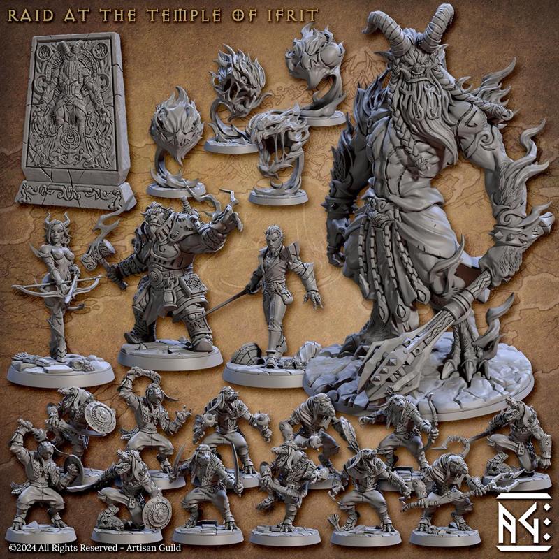 Raid at the Temple of Ifrit (Complete Set - 59)