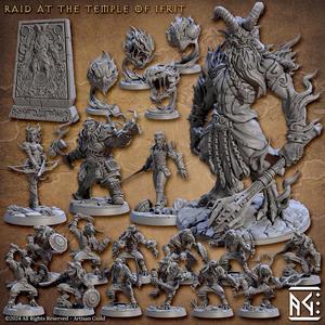 Raid at the Temple of Ifrit (Complete Set - 59)