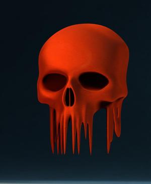 Dripping Skull
