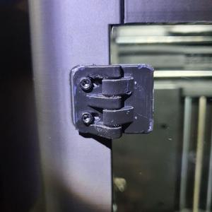 Modified hinge for the Flashforge Adventurer 5M body with the possibility of adjustment