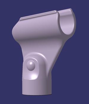 reggi microfono rigido - mic clamp