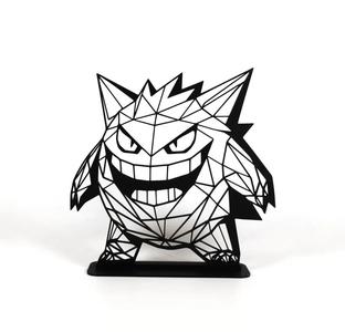 Geometric Low Poly Gengar