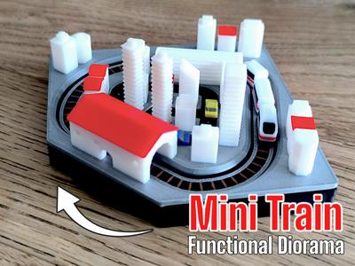 Mini Train – Functional City Diorama