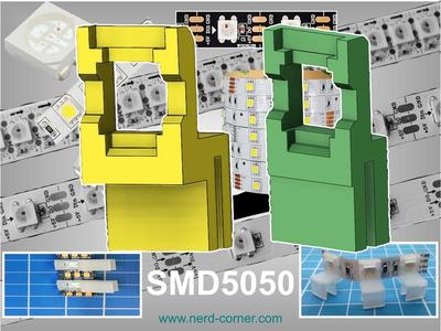 LED SMD5050 clamp 1mm for sheet metal