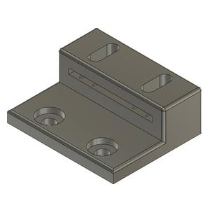 Adjustable Desk Control Relocation Bracket