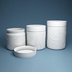 Set of 3 Storage Boxes with Screw Caps – 3D Printing STL File, pill organizer