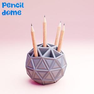 3d model pencil holder organizer for kids 3d printer file for office and workshop organization