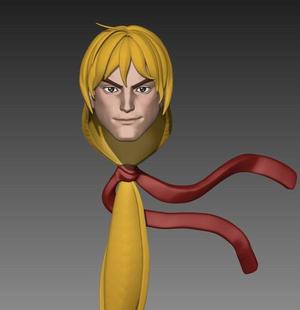 Street Fighter Ken Alpha Headsculpt – Storm Collectibles