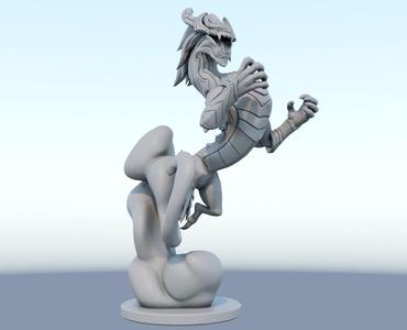 aurelion sol League of Legends 3D print model