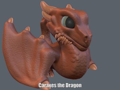 Caraxes the Dragon (Easy print no support)