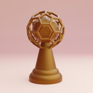 Soccer Trophy 3D Printable file Award for Players Coaches & Fans