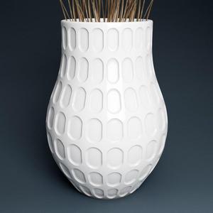 Modern Vase STL 3D Printer file, instant download, unique home decor
