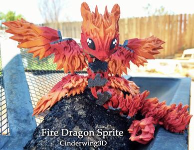 Fire Dragon Sprite