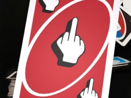 Uno Fuck You Card