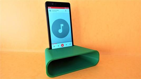 Phone amplifier pasive speaker