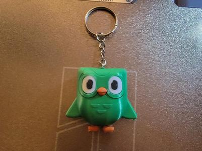 Duolingo Keychain