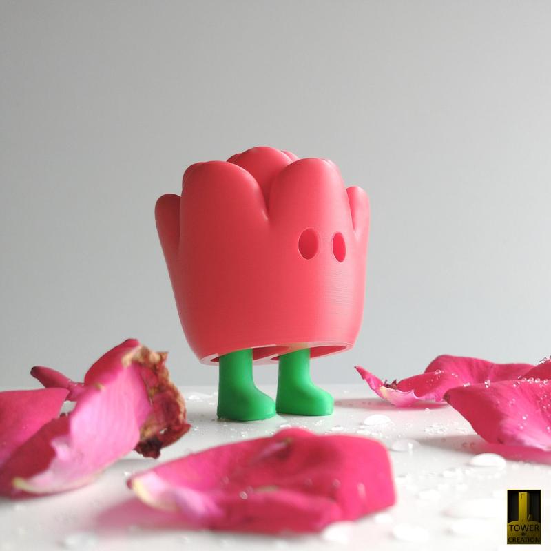 FLOWER WITH LEGS