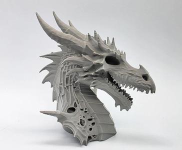 Undead Dragon Bust