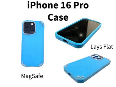 iPhone 16 Pro Case MagSafe Lays Flat (No Supports)
