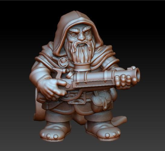 Dwarf rifleman (remastered)